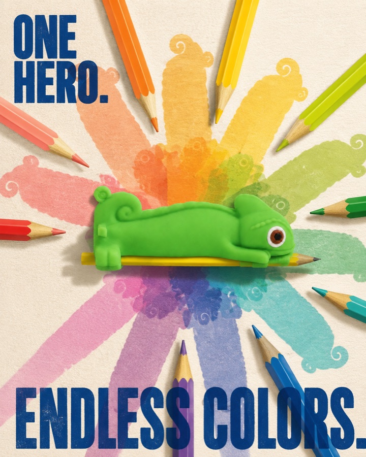 Clipper Hero rangli qalam bilan — One hero, endless colors posteri